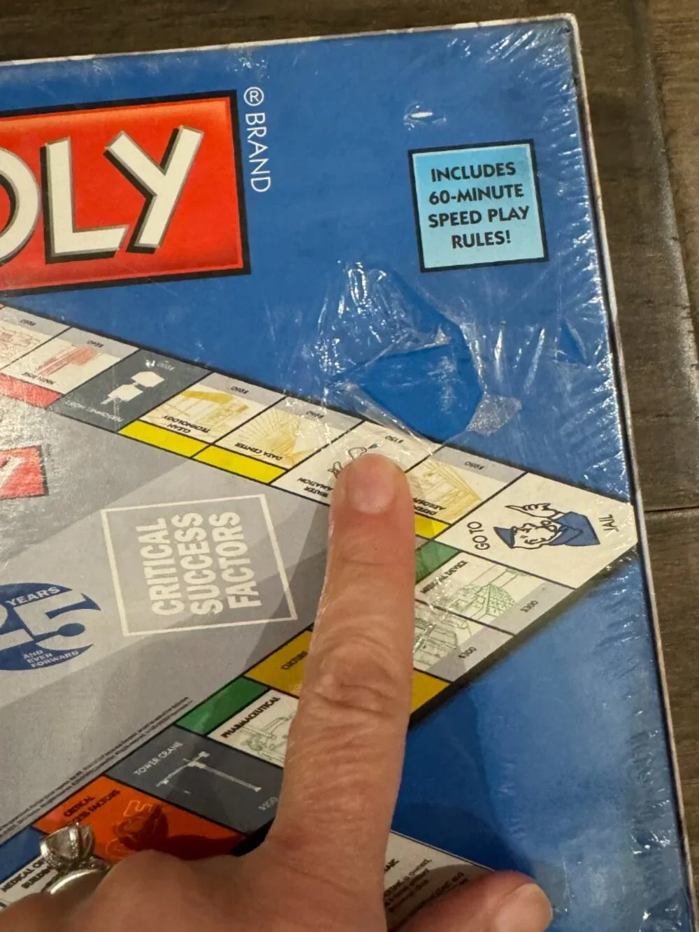 Monopoly DPR Construction 25th Anniversary Edition Collectibl Factory Sealed NEW